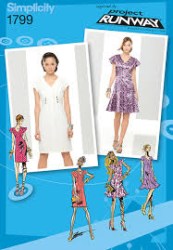 1799 DESIGN YR RUNWAY V DRESS SLVS OR NOT PATTERN 4-12